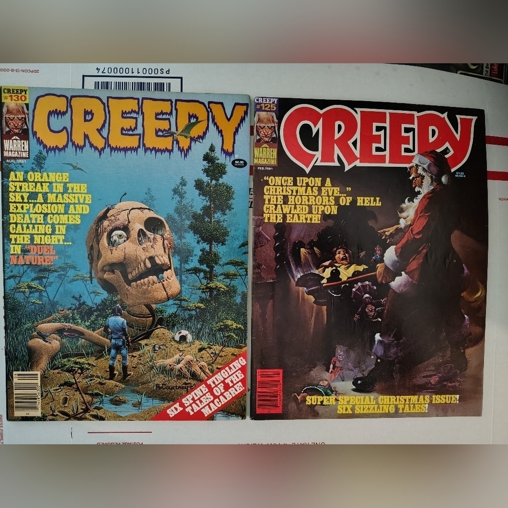 Creepy Warren Magazine Bundle # 125, #130